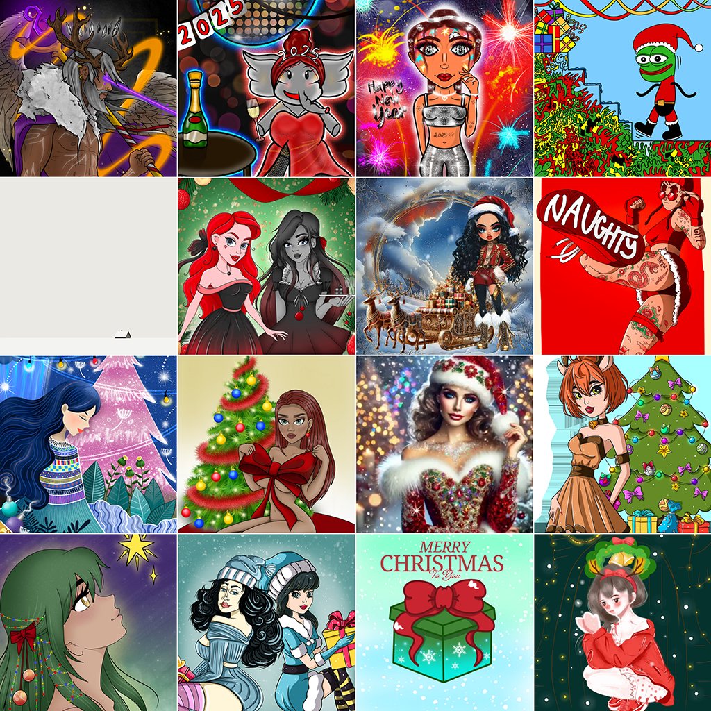allenokoye's tweet photo. As we say goodbye to 2024, I want to take a moment to thank you all once again for the incredible gifts and kindness throughout December. All the best in the new year! 🎉✨🎆

@PolyRealmz @Primeval_One @Daisyartss @0xmonas @BonnyNFT_PFP @mamoresxiv @IceGirlzNFT @AwsomeNada @PolyRoseNFT @womenfromcosmos @MetaMuseX @pushunft