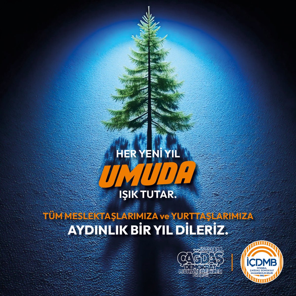 Her yeni yıl umuda ışık tutar. Tüm meslektaşlarımıza ve yurttaşlarımıza aydınlık bir yıl dileriz. 

#yeniyıl #çdmb