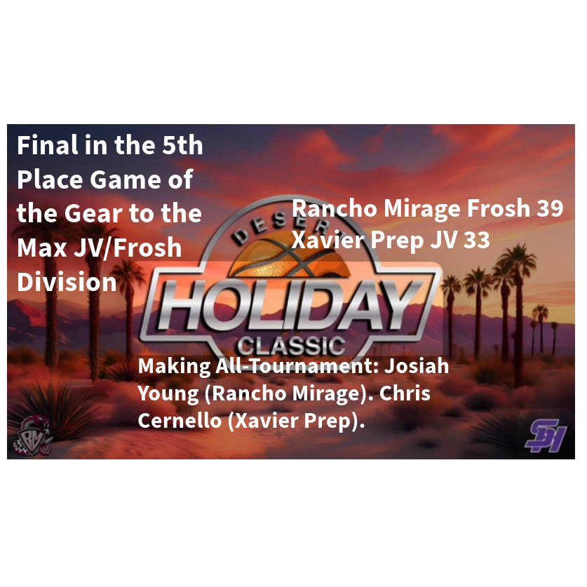 Desert Holiday Classic tweet media