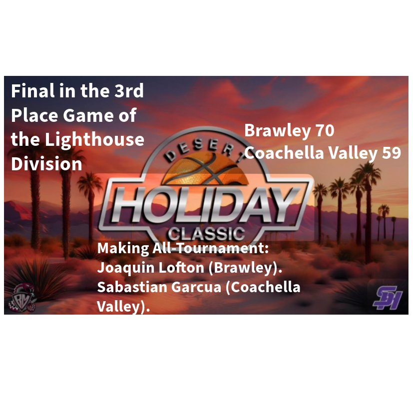 Desert Holiday Classic tweet media