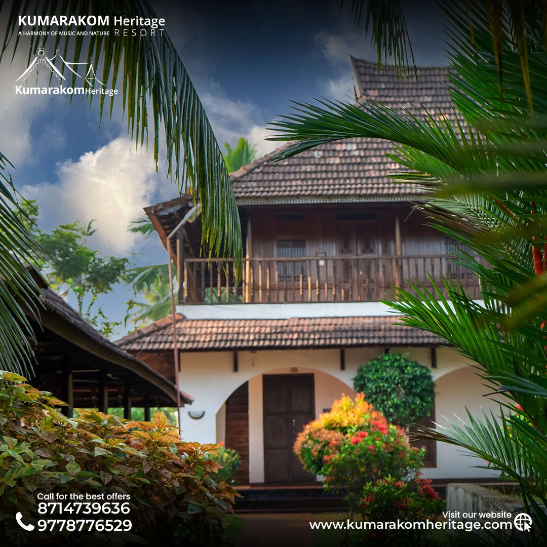 KumarakomH's tweet photo. ��� Escape to Tranquility at Kumarakom Heritage Resort 🌴

Kumarakom Heritage Resort
Achinakam, Vechoor,Kumarakom
mail@kumarakomheritage.com
https://t.co/B9huqrAZZd
+91 8714739636
+91 9778776529

#alleppey #trip #resort #travel #Kumarakom #heritageresort #vacation #hotel https://t.co/JvmcJRtZJR