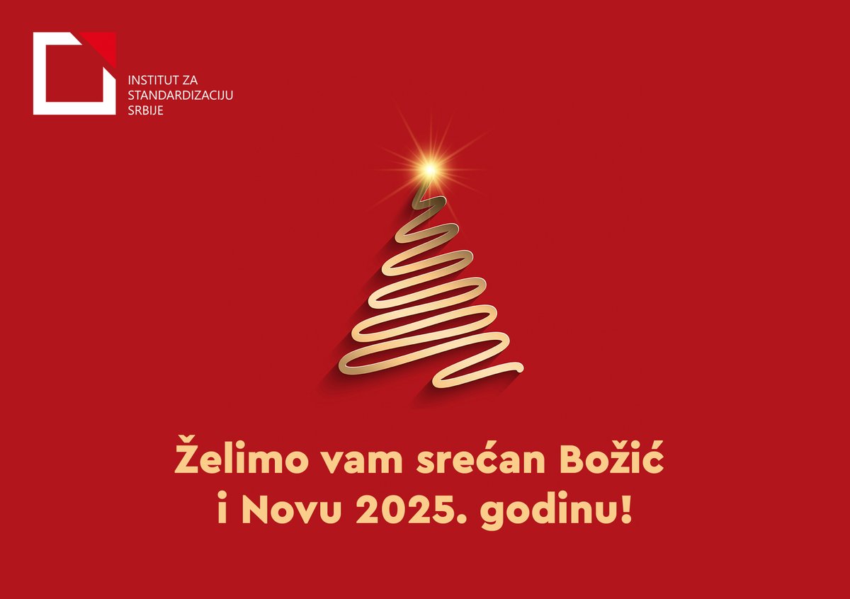 Dragi partneri i saradnici,
hvala što ste bili sa nama u našoj jubilarnoj godini.
ISS i u 2025.godini planira brojne obuke i projekte, kao i  kontinuitet u donošenju standarda. Naravno, uz vašu nesebičnu podršku.
Budite zdravi, veseli i nasmejani!
Živeli!🥂