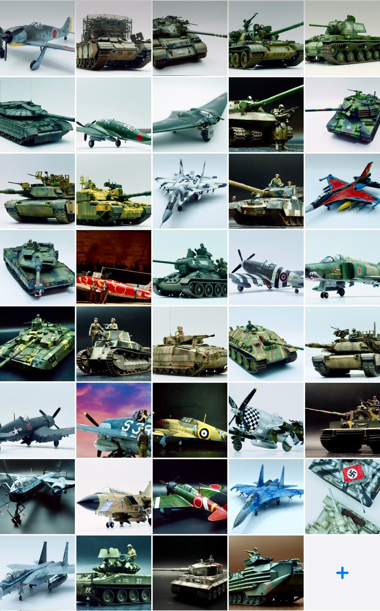 FuwakuT's tweet image. #今年作ったプラモ晒そうぜ
今年は、AFV23・航空機17でした。
満足。
とにかくウェザリングが楽しくなった一年でした。
来年は、もっと自分らしさを追求したいと思います。