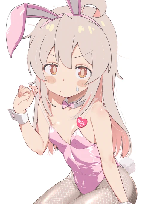 出してなかったピンクバニーverまひろん#おにまいお絵描き #緒山まひろ 