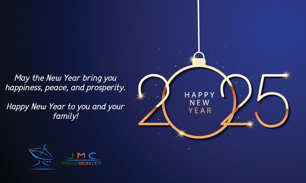 Happy New Year to All!

#Jordan_Media_City

#Happy_New_Year #2025