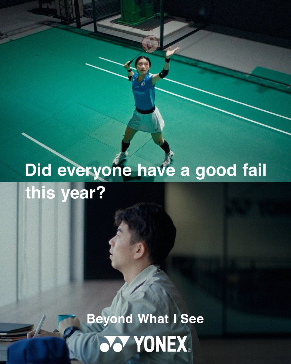 yonex_badminton's tweet photo. Did everyone have a good fail this year?  #BeyondWhatISee #FarBeyondOrdinary #YonexPerformanceInnovationCenter https://t.co/yltGlfBbx0