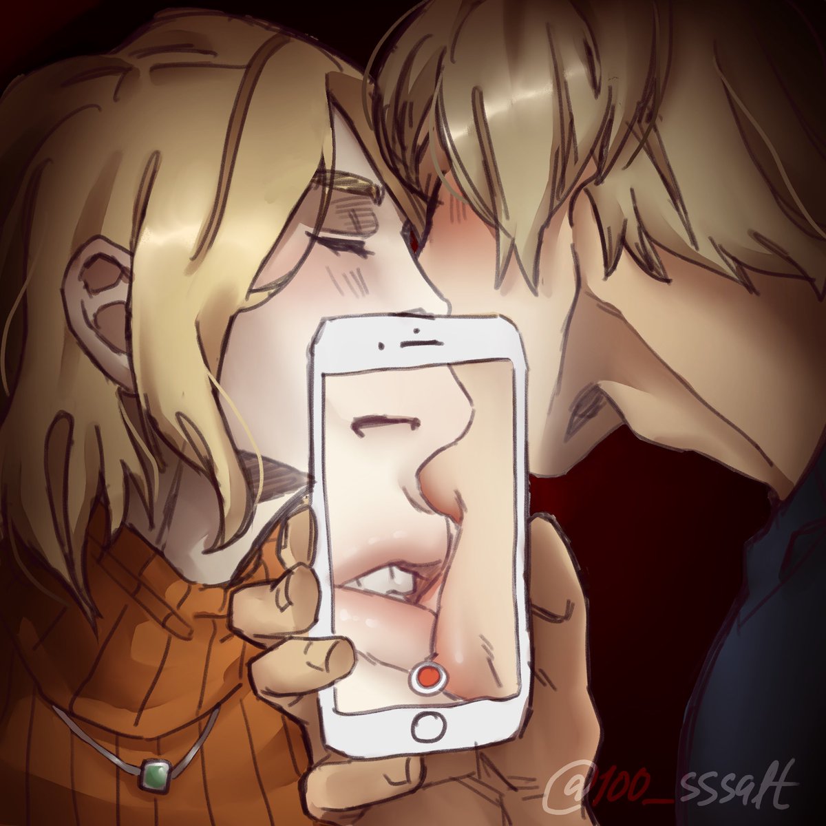 “secret kisses in the dark”
(last leshley art of 2024!!!)
#REBHFun