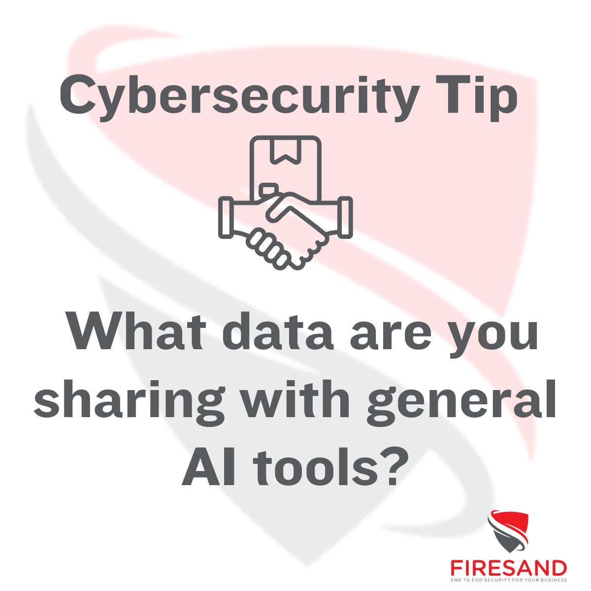 Cybersecurity Tip of the Day💻🔑🛡

Be careful what you click and share with general AI tools. 

#CyberSecurityAwareness #CyberSecurity #igaming #AI