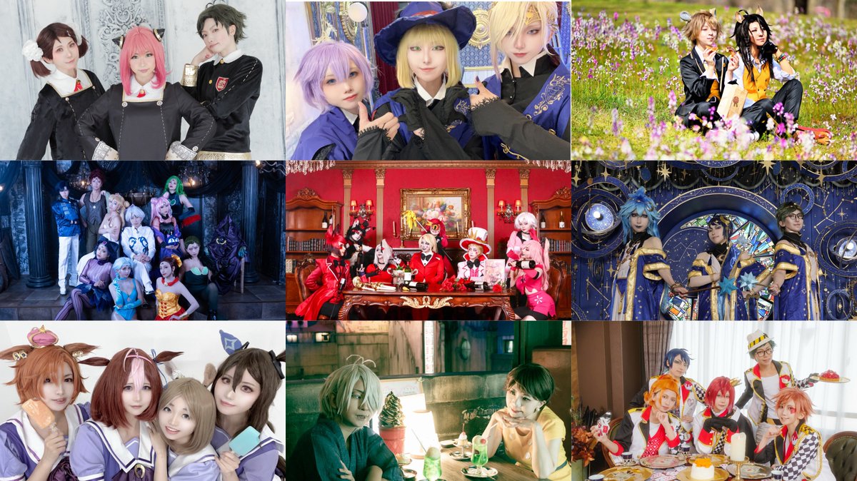 MonMkr's tweet image. #2024年コスプレ総決算
初出しからさほど変わらないラインナップw
40着分コスプレした!(サイズの関係で一部割愛・巻込失礼)
2024年遊んでくださった皆様ありがとうございました!
今年は大念願の併せが実現できてhappinessでした💗来年は少し控えますがまた遊んでやってください🥰