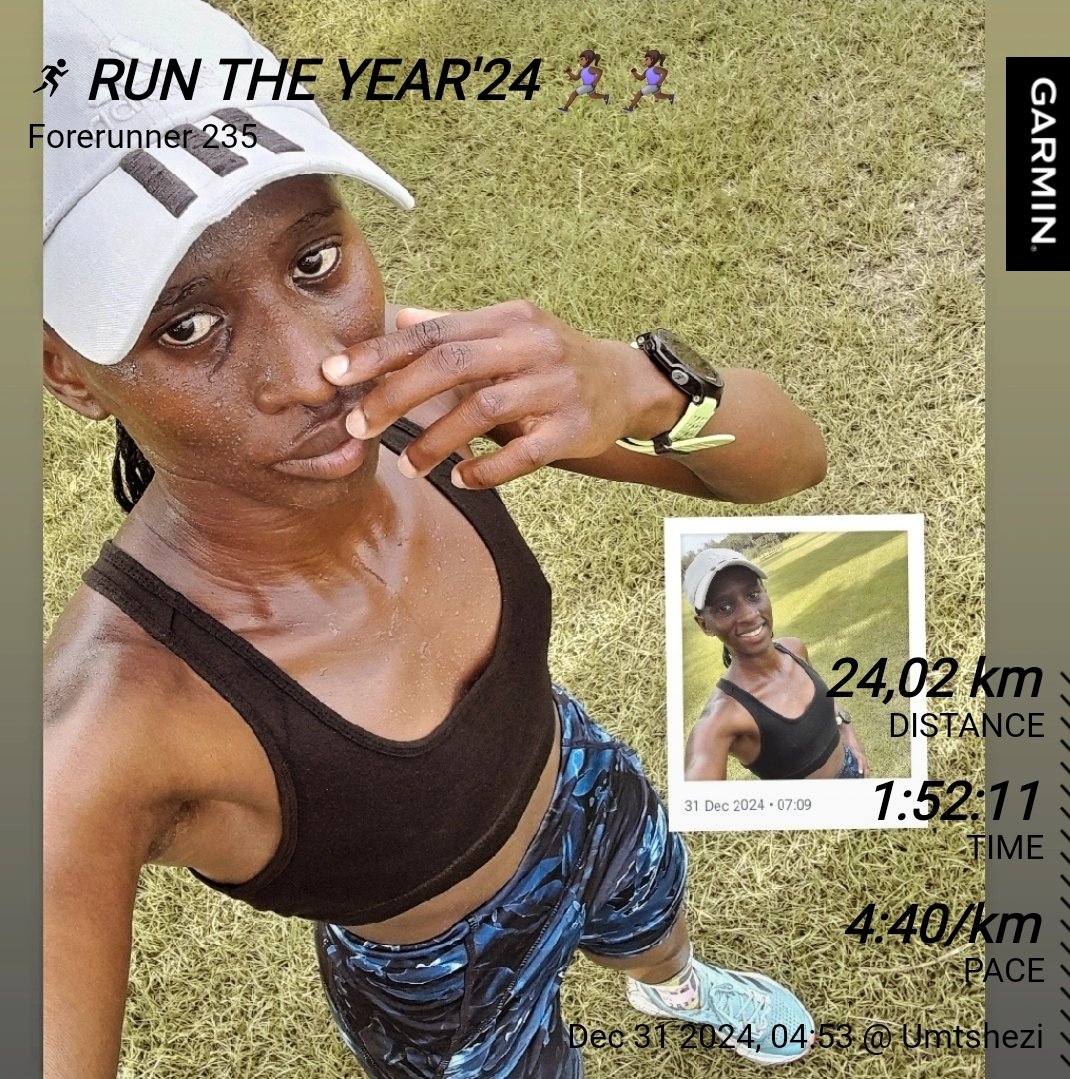 zamasindi781's tweet photo. Run the year 2024
24km for 2024🫡
@GarminSA
#FetchYourBody2024
#TrapnLos
#RunningWithTumiSole
#IPaintedMyRun
#IgejaPhansi
#runtheyear
#24for2024
#runcrew https://t.co/1ghPd7a8ua