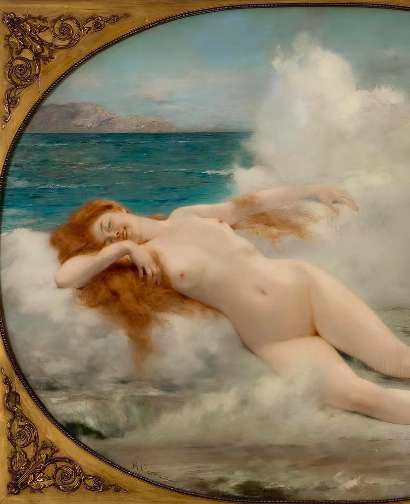 AcademiaAesthe1's tweet photo. ‘The Birth of Venus’ 1863, by Henri Gervex (1852-1929) https://t.co/L6E3AFf1LK