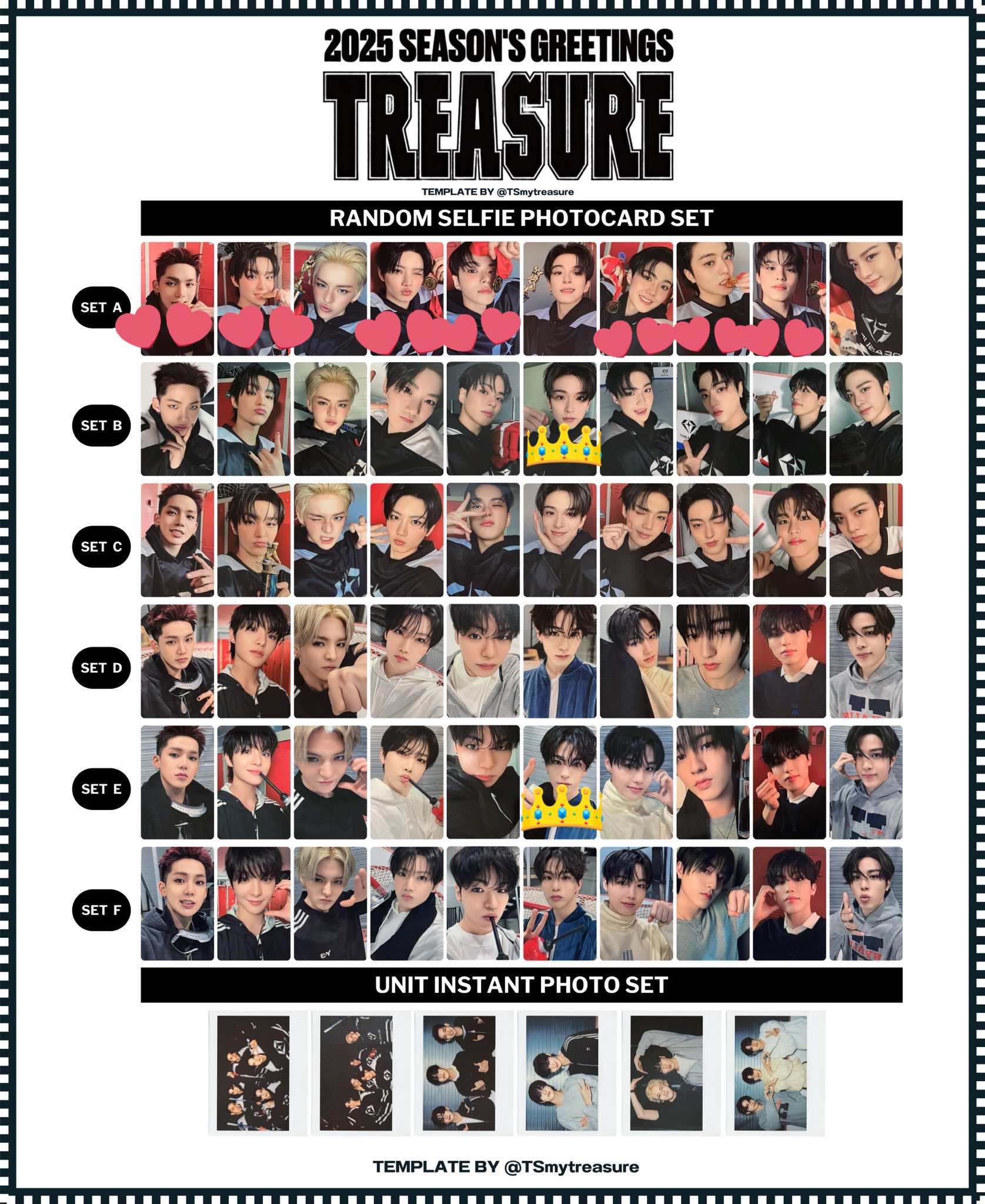treasure シーグリ 2025 抜けなし　特典 unununun on X: 