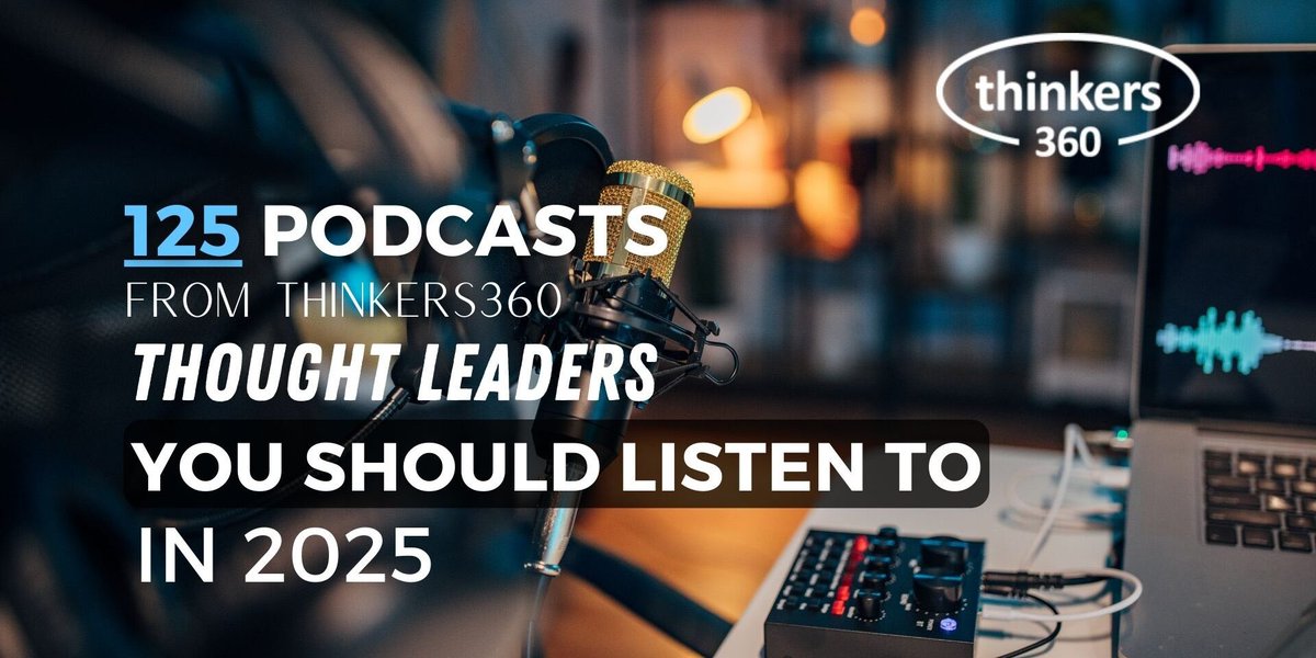 Thrilled to see #CocktailsandBlurbs featured alongside incredible thought leaders on this list! If you’re looking for fresh inspiration in 2025, don’t miss out—check out these amazing podcasts and let your ideas soar!

thinkers360.com/125-podcasts-f…