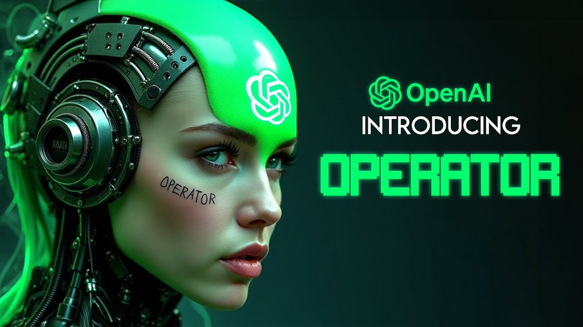 AliAmani428's tweet photo. I agents can autonomously revolutionize how we work.
● OpenAI's "Operator" agent is set to launch, using your computer to take actions for you.
● These AI systems can streamline workflows, boost productivity, and act as "co-founders."
#AIAgents #OpenAIOperator #AI #FutureofWork https://t.co/bAgtwgIORR