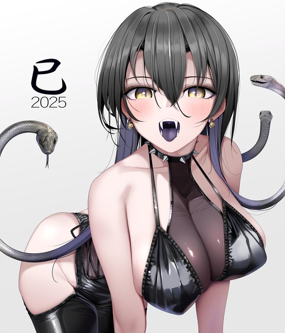 あけおメデューサガール
皆あけおめ!
#オリジナル 