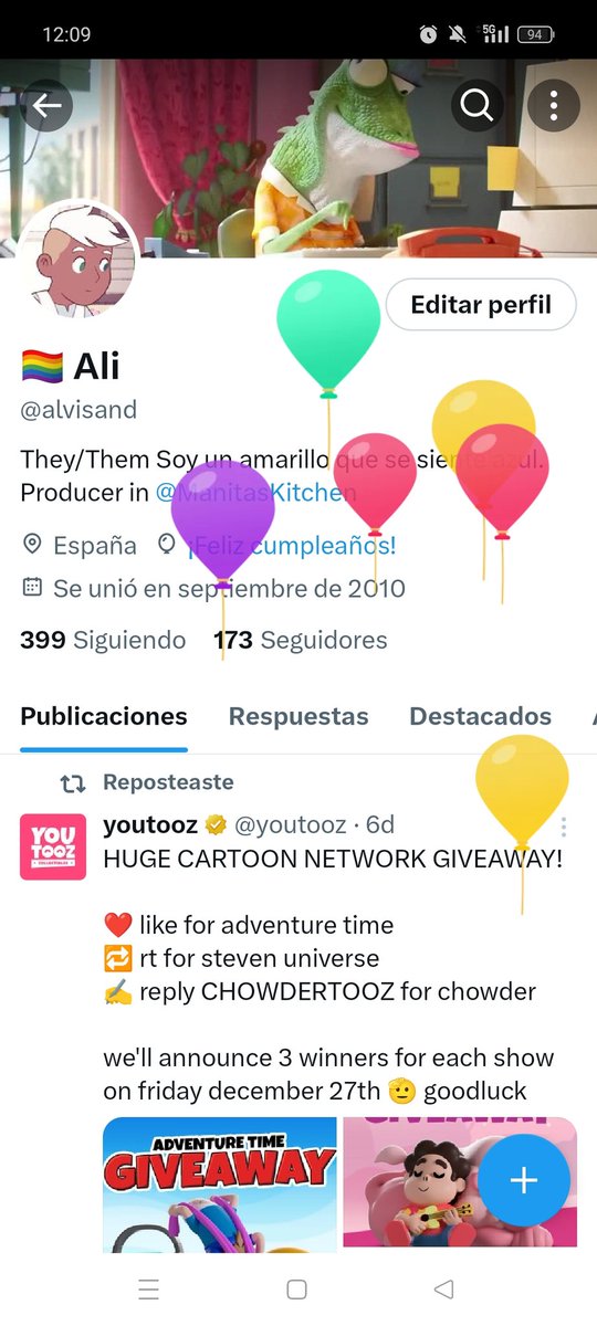 🏳️‍🌈 Ali tweet media