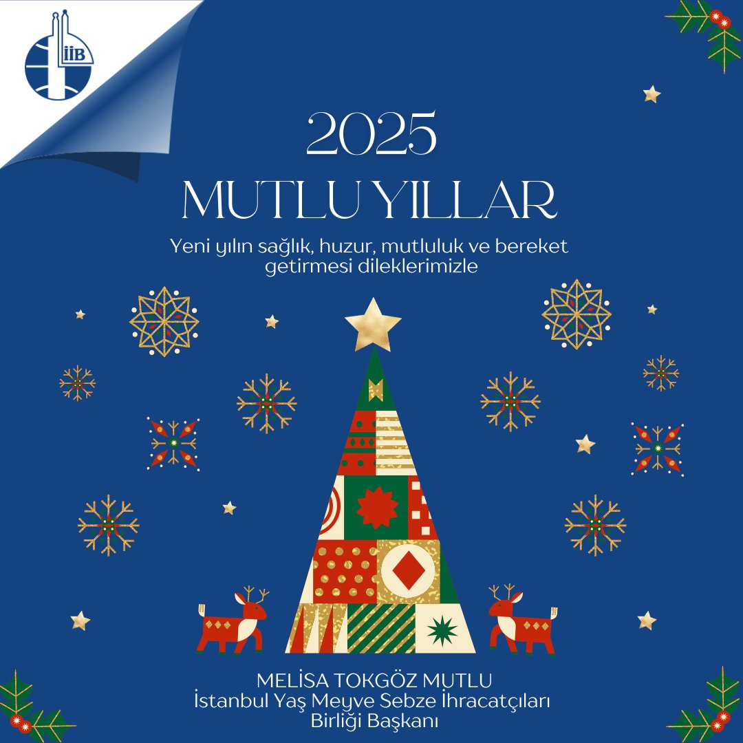 Yeni yılınızı kutlar, 2025 yılının tüm insanlara sağlık, mutluluk, huzur ve bereket getirmesini dileriz. <a href="/melisatmutlu/">Melisa Tokgoz Mutlu</a>