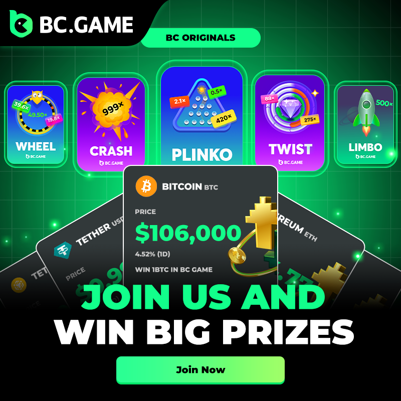 bcgame's tweet photo. 🎲 BC Game – Where Every Bet is an Adventure! 🎲
💡 Discover provably fair games, stunning visuals, and seamless betting.
🌎 Join the biggest crypto gaming community today!
🎮 Play now 👉 https://t.co/g1hxh0ZsxK