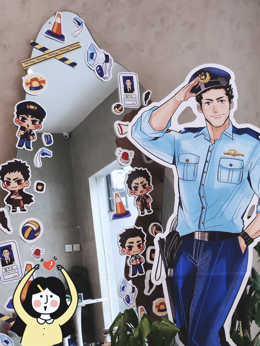 tetsuronism's tweet photo. Happy bday daichi 👮🏻🚓🚨#DaichiCaptoCop https://t.co/UgCoN9zqzF