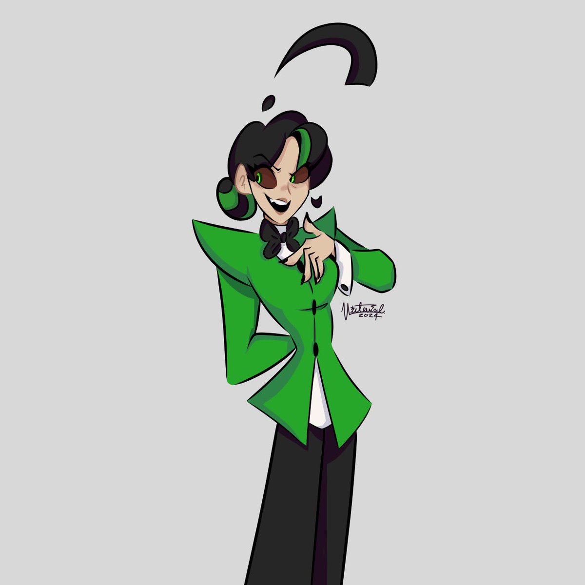 Vecctoria__'s tweet photo. First drawing of Dr.Kaos and last drawing of 2024!

#ocart #originalcharacterart #ocartist #DigitalArtist https://t.co/wsQ91qSh2L
