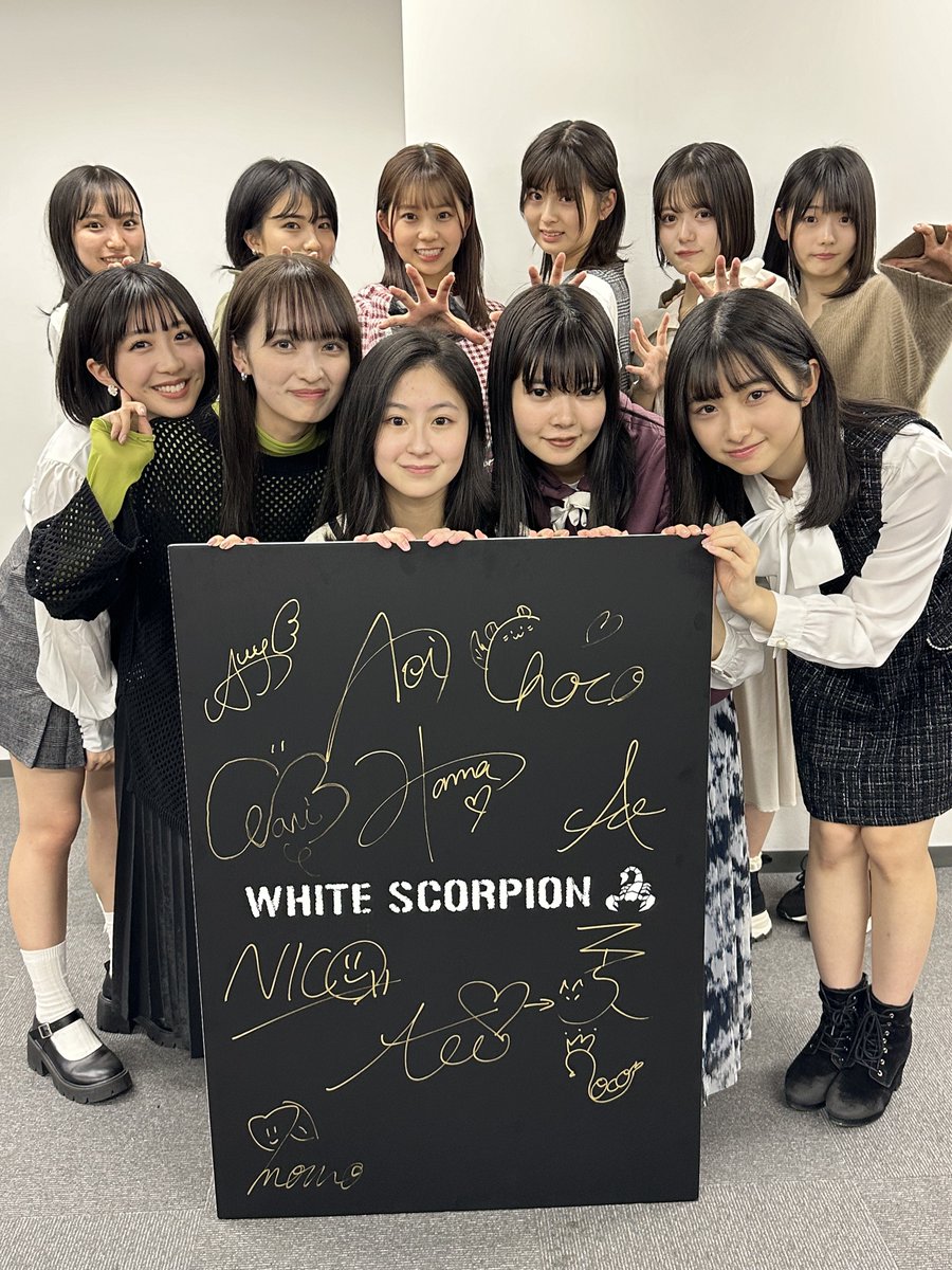 whsp_official's tweet image. ◤◢◤◢◤◢◤◢◤◢◤◢

今年も応援ありがとうございました🦂🤍

◤◢◤◢◤◢◤◢◤◢◤◢

2024年もたくさんの応援ありがとうございました。
2024年のホワスピを一気に振り返り❕✨️

#WHITESCORPION #WHSP #ホワスピ  #ホワスピ2024