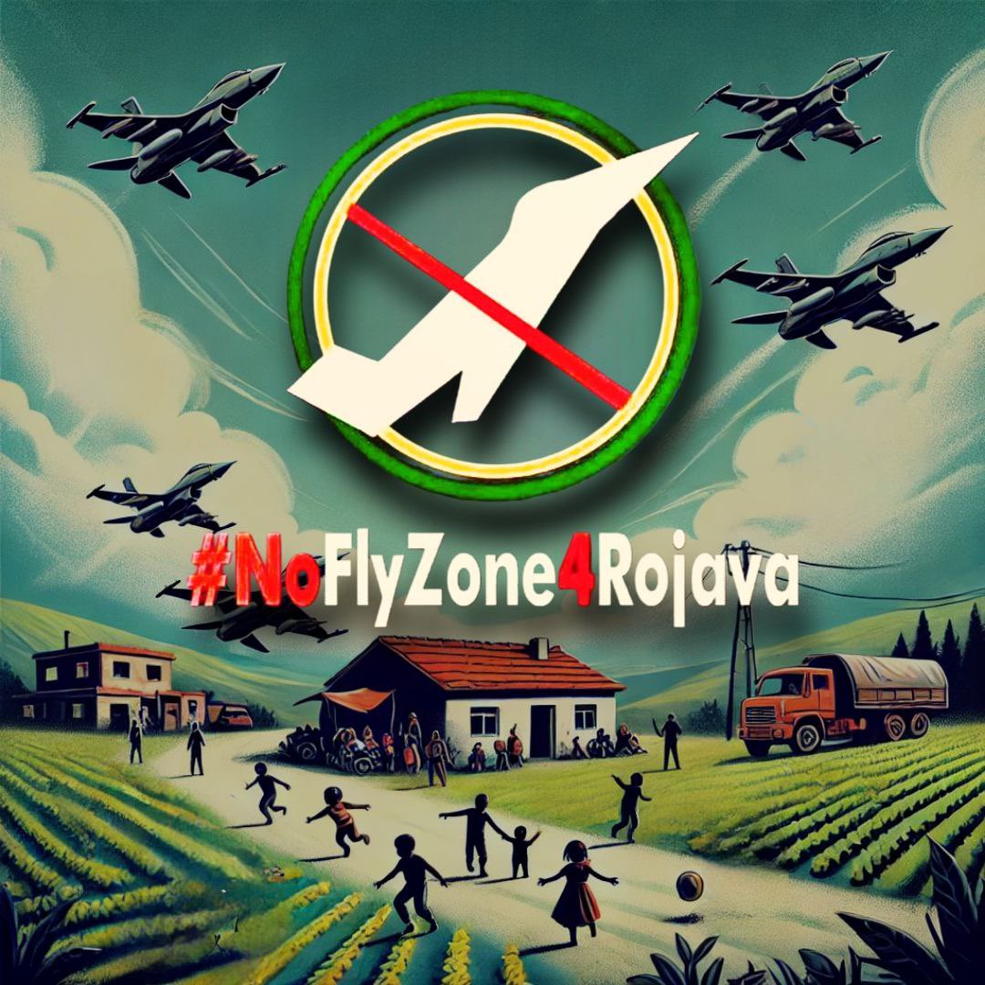 samanmuhamed's tweet image. No Fly Zone for Rojava

#NoFlyZone4NESyria 
#freerojava
#StopTurkishTerrorism