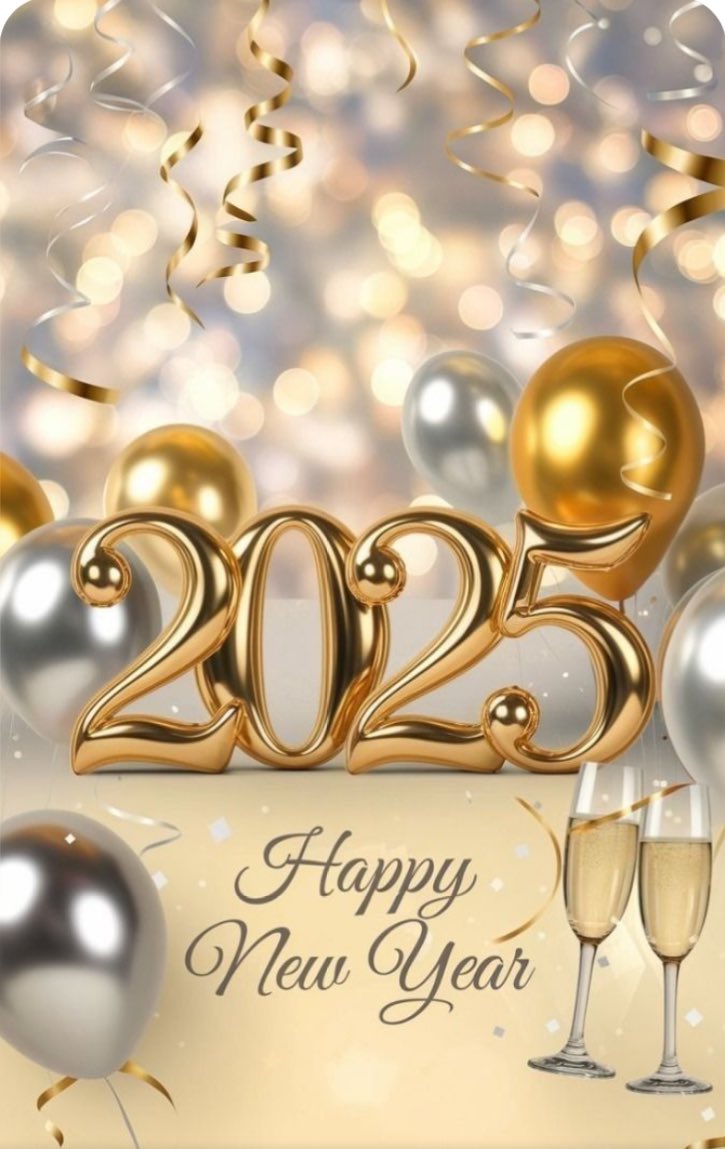 ElfiVor's tweet photo. Wishing all my friends and followers around the world the very best for 2025 🥂🍀🎉 https://t.co/brlVckNj61