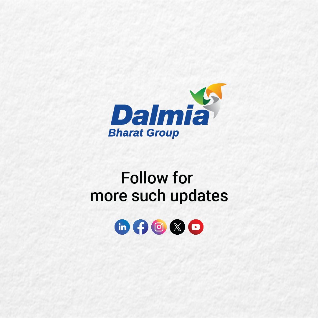 DalmiaBharat's tweet image. 2/2

#DecemberRecap #ProgressWithPurpose #DalmiaBharatGroup #DalmiaBharat