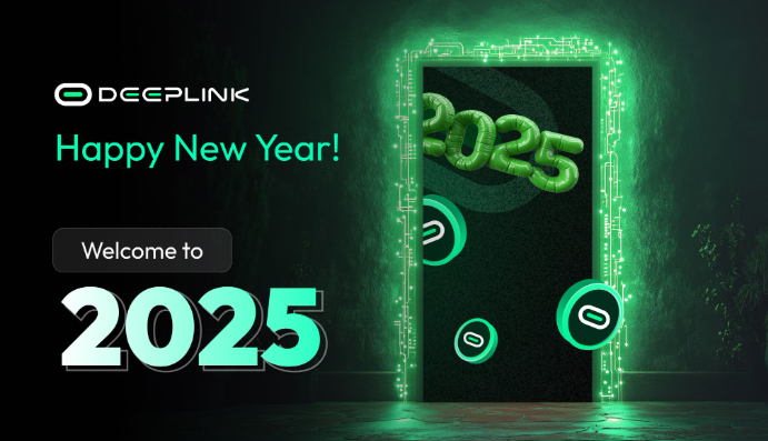 DeepLinkGlobal's tweet photo. —----🔥 Happy New Years Eve, everyone 🎁
Here to a fiery and prosperous 2025 with DeepLink Protocol.

With so many exciting advancements ahead, we’re ready to take the next leap into the future of blockchain gaming and decentralized technology.

Let’s make this coming year unforgettable and full of new possibilities! 🎉

#HappyNewYear #Blockchain2025 #DeepLinkProtocol