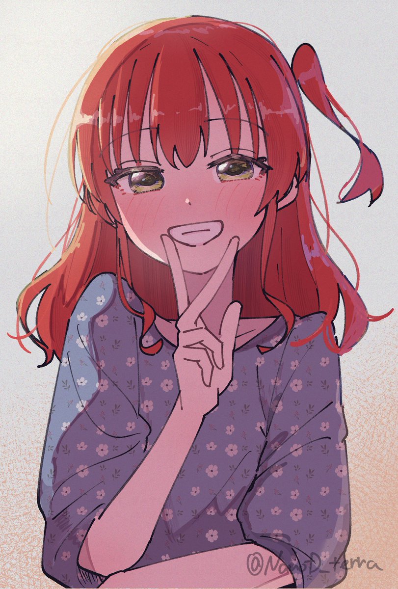 喜多郁代 「「はい、チーズ!」 」|NanoD/Terageのイラスト