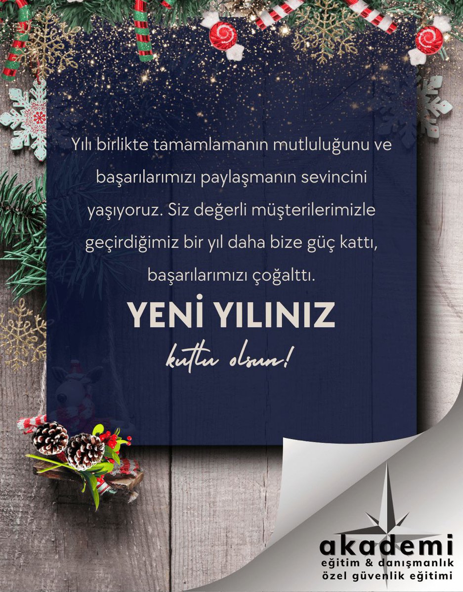 2025 Yılı Sağlık HuzurBereket Getirsin Hepimize. Mutlu Yıllar…