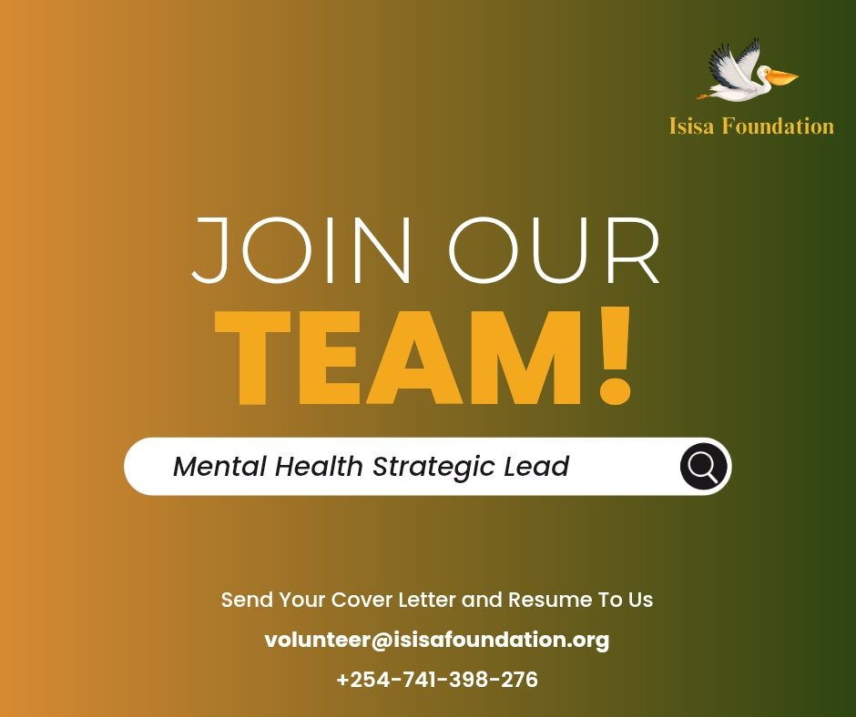IsisaFoundation's tweet photo. 🌟 Join Us in Making a Difference! 🌟  

The Isisa Foundation is seeking a passionate Mental Health Strategic Lead to volunteer and drive impact through advocacy and support for mental health.  

🤝 Why Volunteer with Us?  
✨ Be part of a transformative movement. https://t.co/NyrFTQc2aB