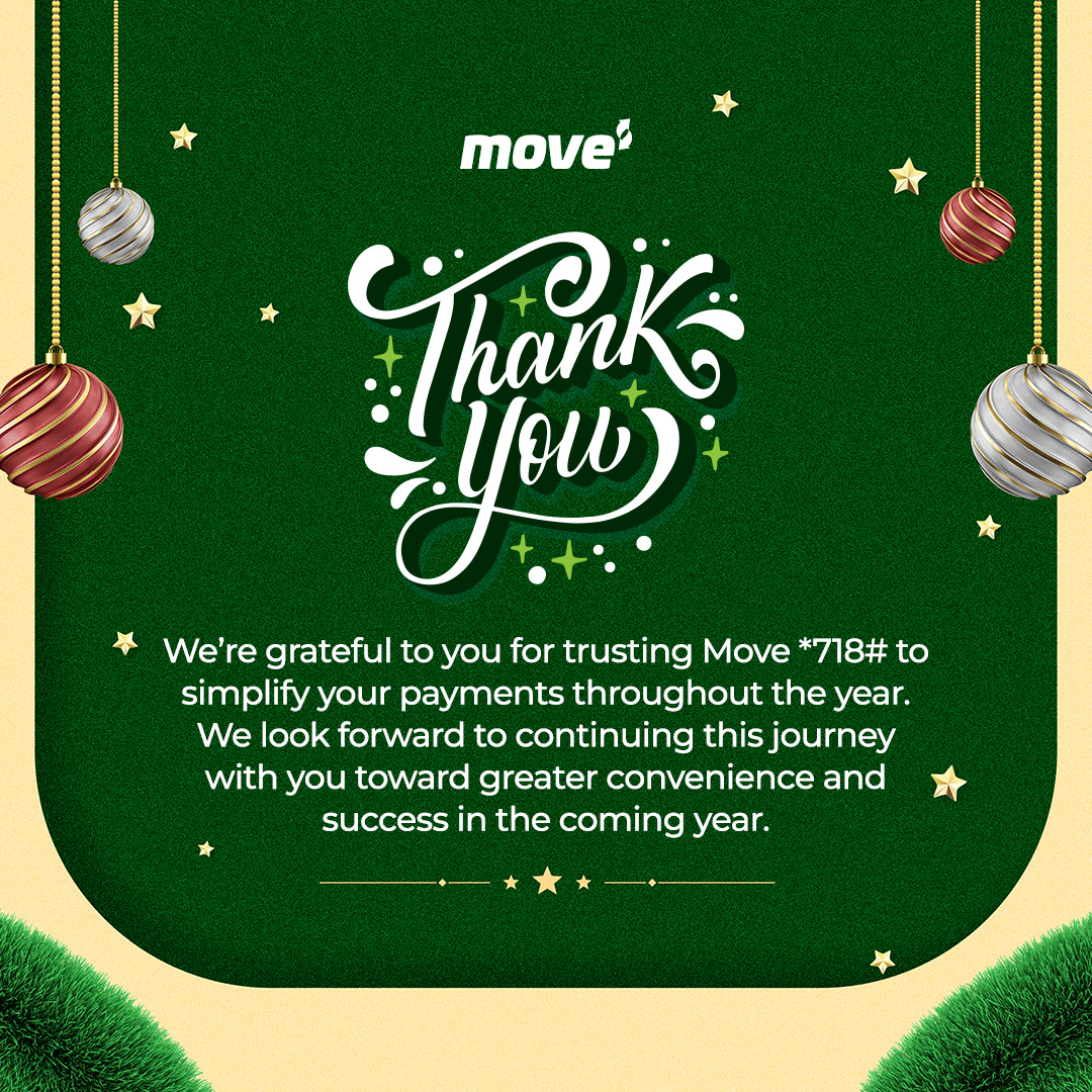 2024 was top-tier because of you! Keep using *718# and experience convenience in payments. 💚