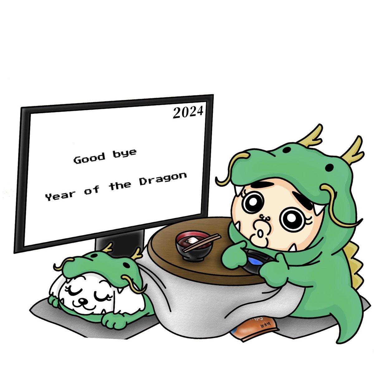 今年もお世話になりました✨

絵もYouTubeもマイペースに
活動していきますので
これからも変わらず仲良くしてくれると嬉しいです😊

みんな良いお年をお迎えください❤️