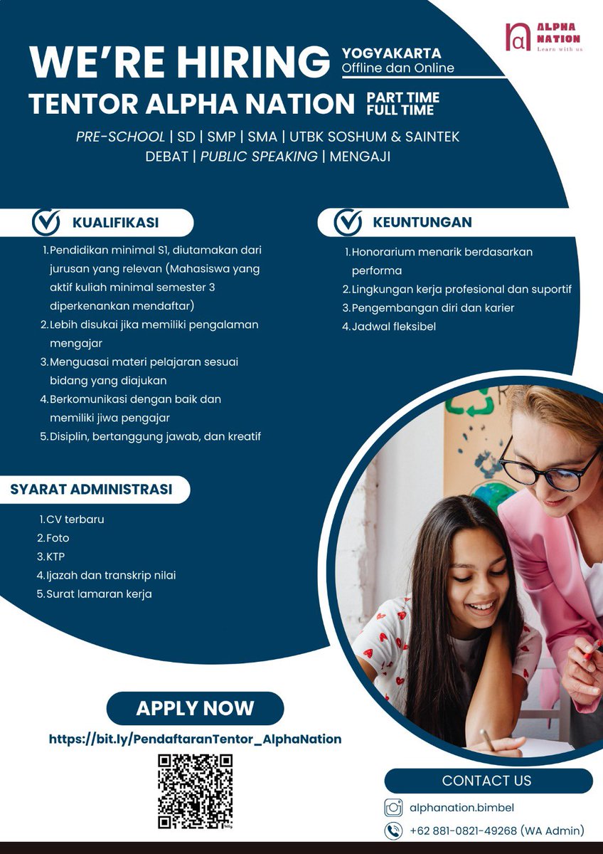 UGM_FESS's tweet photo. Ugm_fess buat temen2 di jogja yg mau freelance buat nyari tambahan uang jajan, bisa bgt nih apply jadi tentor di sini. Jamnya fleksibel dan feenya lumayan bgtt. Bisa langsung chat admin yaa buat info lengkapnya https://t.co/dD5AhgIUC3