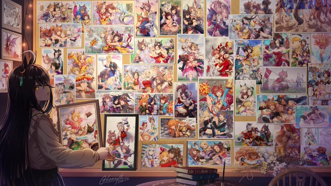 #2024年自分が選ぶ今年の4枚 やはりウマ娘ちゃん。 