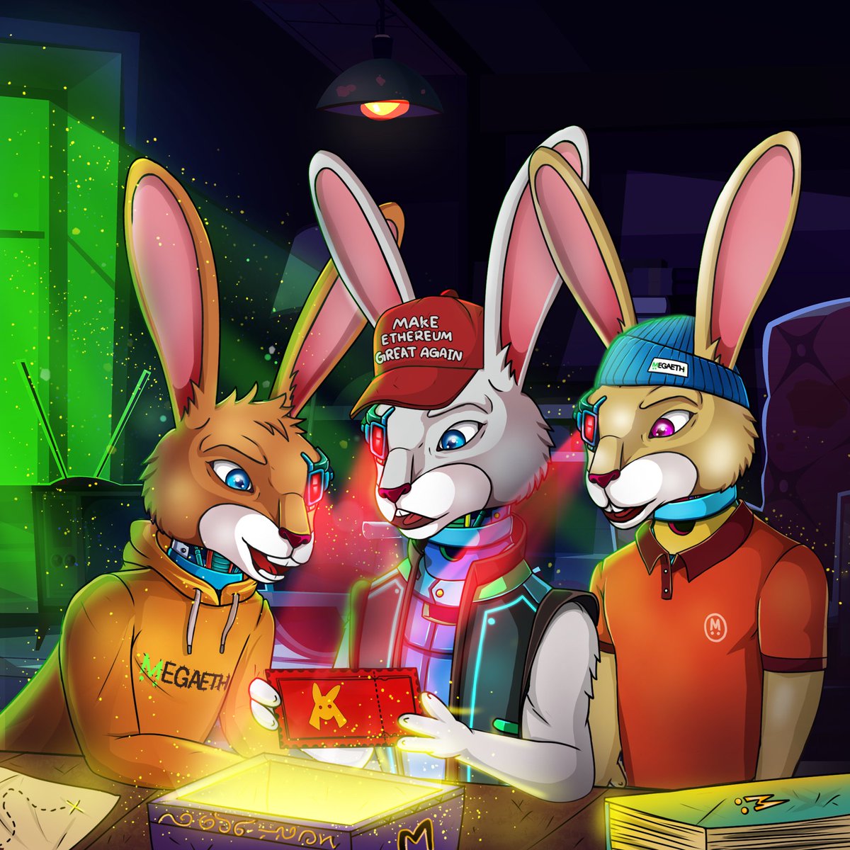 🎟️🎟️🎟️

More details soon. 

Till then, just say gmega🐰