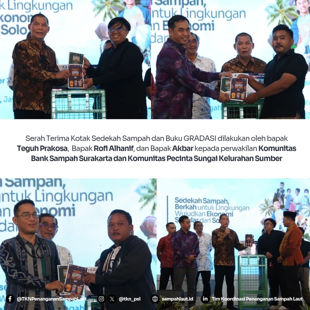 tkn_psl's tweet photo. Halo sobat laut dan sohib GRADASI! 🌊🌊

Sebagai langkah awal penerapan GRADASI di Surakarta, UNDP Indonesia, KKBP, KLH, didukung oleh dan Sekretariat TKN PSL menyelenggarakan Sosialisasi GRADASI. Untuk selengkapnya, cek postingan  dibawah ini ya!👇🏻🙏🏼. 

#gradasi #tknpsl

(2/3) https://t.co/CbILKapkh5