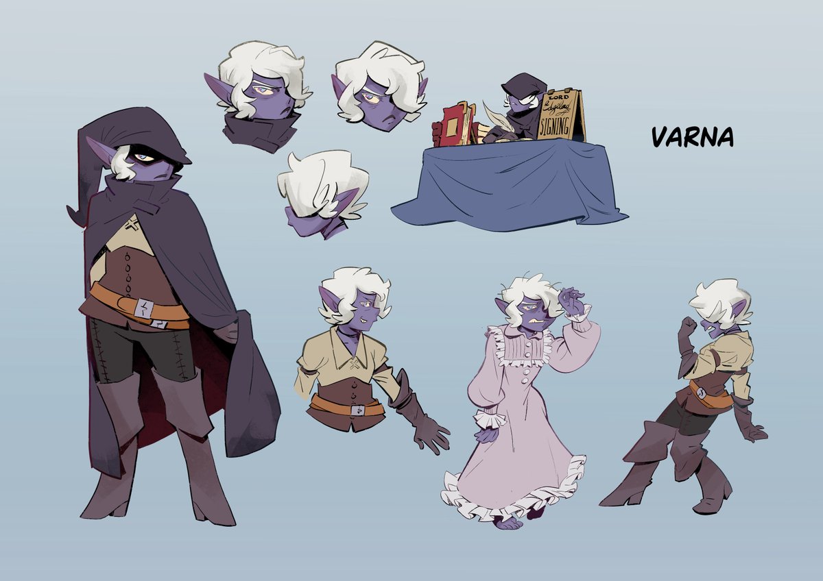 Varna Dark Elf Rogue. Colors by <a href="/MadCursed/">🩸Mad Burnish🩸 MOVED ➡️ 💙☁️</a> 
#chronicle #characterdesign