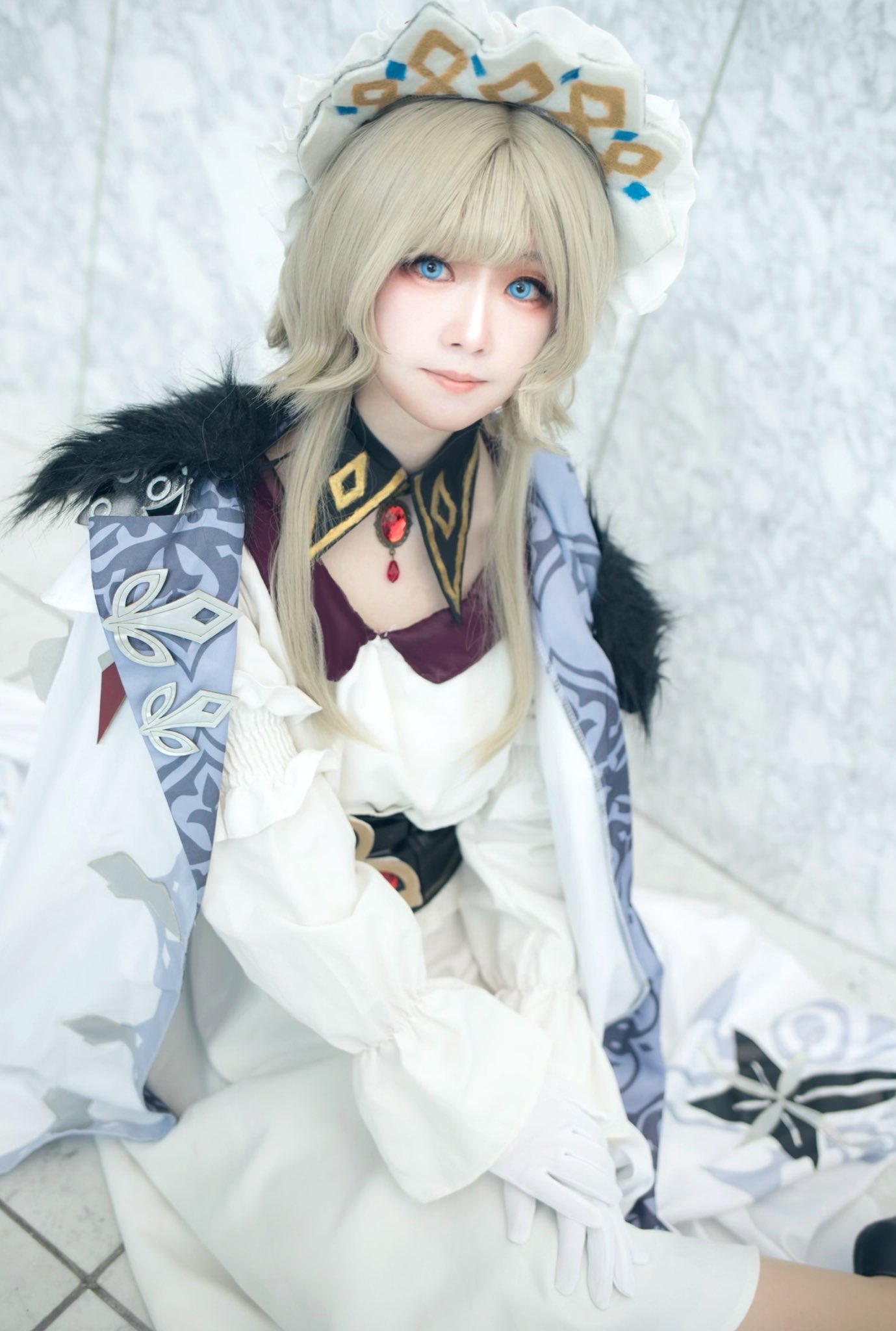 お得，低価 三分妄想1/3Delusion】原神 cos 愚人衆 サンドローネ コスプレ