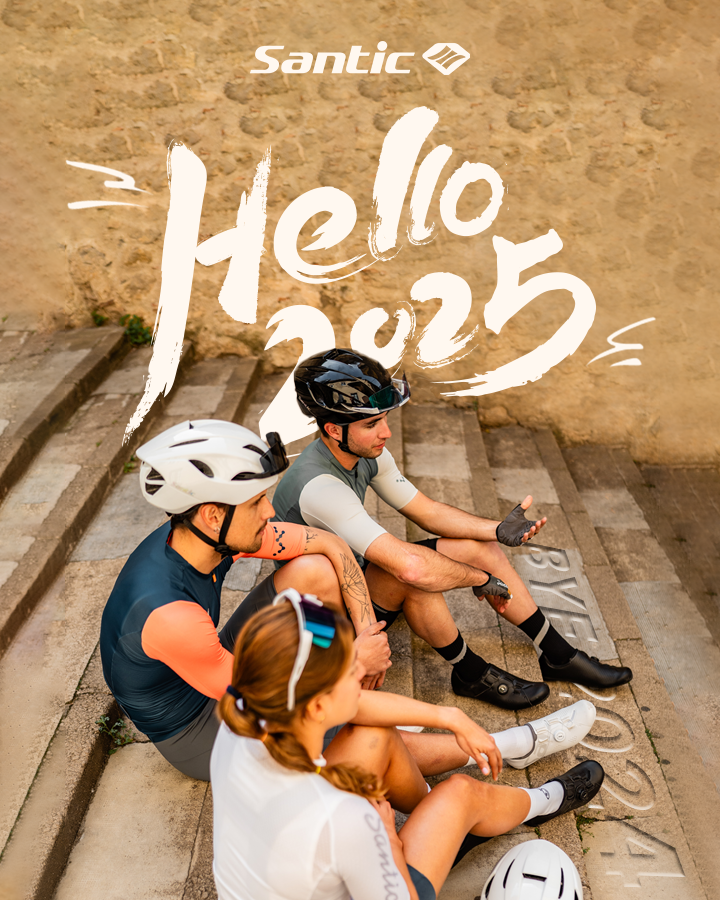 SanticCycling's tweet photo. Happy New Year, Everyone! 😘😘😘
#santic #HappyNewYear #cyclingclothing https://t.co/PGLW4Pymmp