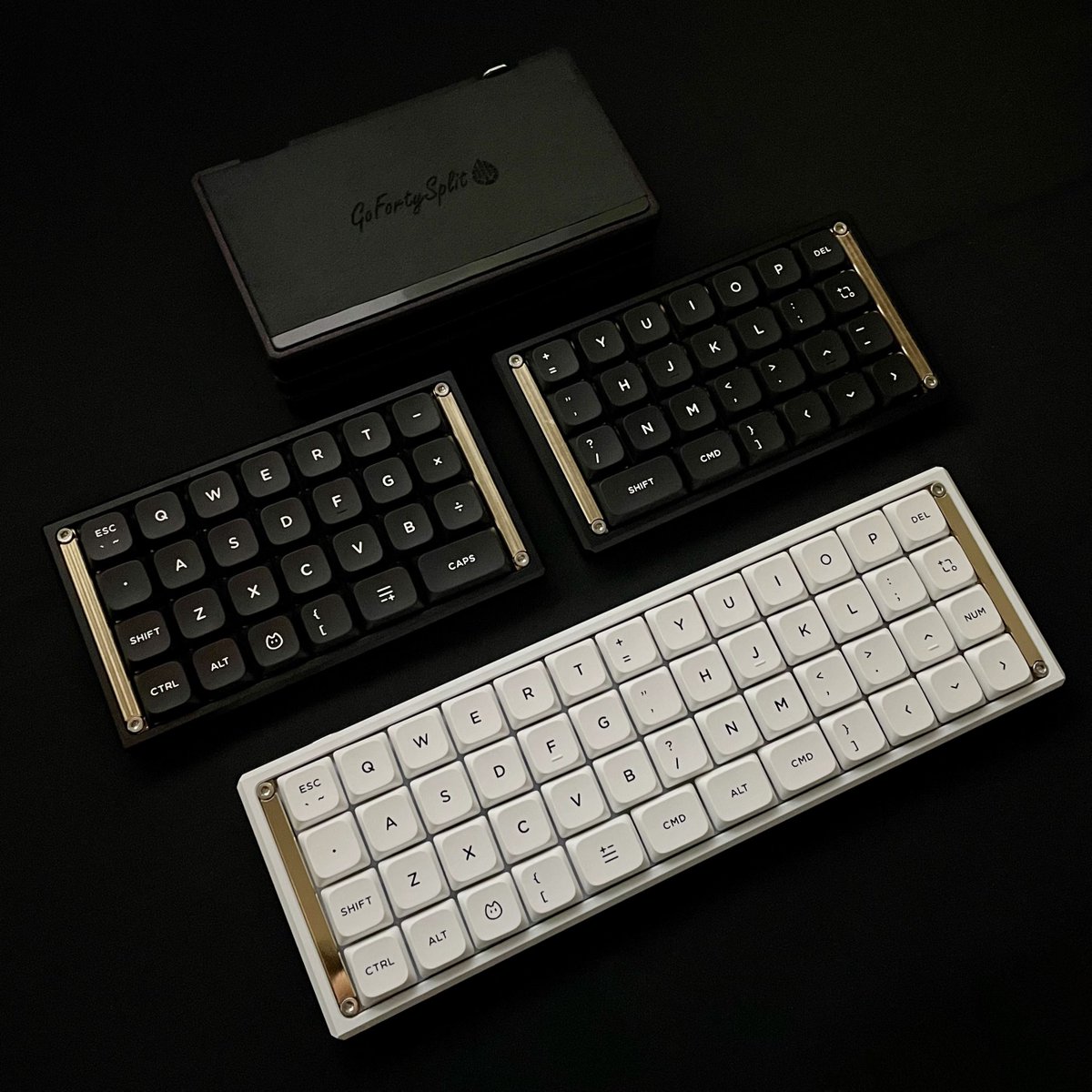 GoForty O51Go 自作キーボード オーソリニア 40%キーボード GoForty O51Go 自作キーボード オーソリニア 40%キーボード GoForty