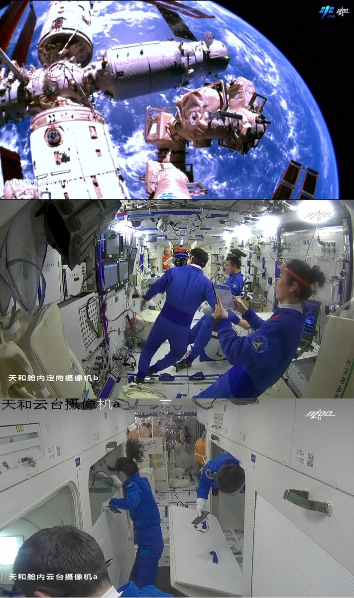 ShanghaiEye's tweet image. As of December 1, 2024，Tiangong Space Station has implemented 181 scientific and application projects, according to the China Manned Space Agency (CMSA). #CMSA #Tiangong #Space