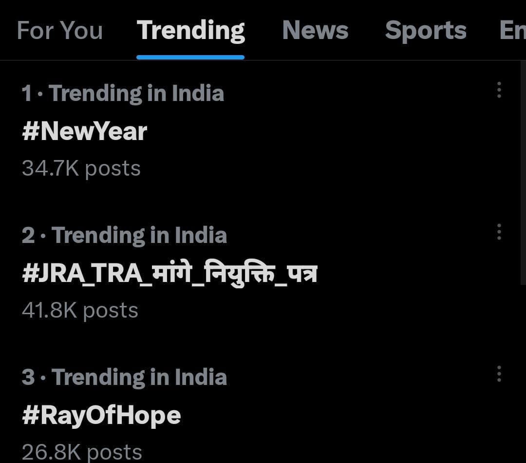 #JRA_TRA_मांगे_नियुक्ति_पत्र 
#JRA_TRA_मांगे_नियुक्ति_पत्र 
#JRA_TRA_मांगे_नियुक्ति_पत्र 
#JRA_TRA_मांगे_नियुक्ति_पत्र