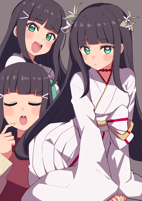 ダイヤちゃんおめでとう〜&amp;あけおめ!#黒澤ダイヤ生誕祭2025#黒澤ダイヤ誕生祭2025 