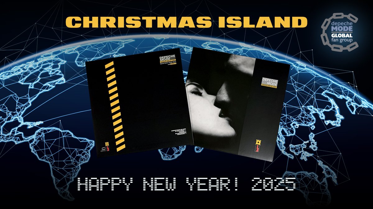 #HappyNewYear It is officially 2025 in #ChristmasIsland. The first to ring in the New Year! Follow along in the group as we celebrate the New Year all across the globe #DepecheMode style!