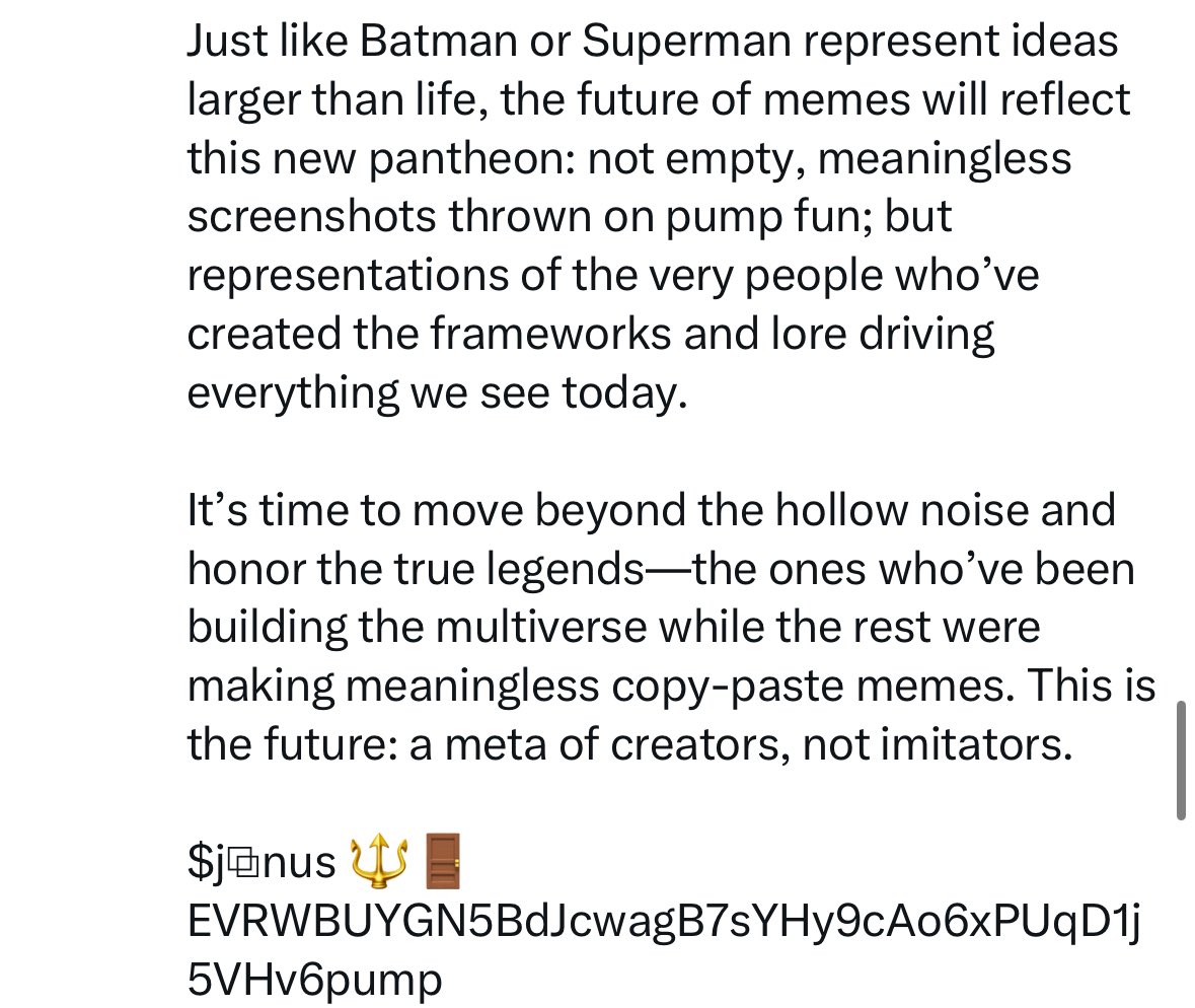 Ashmix__'s tweet image. A ❤️ letter.

Dear #CT / #AI meme meta / #TruthTerminal ecosystem,