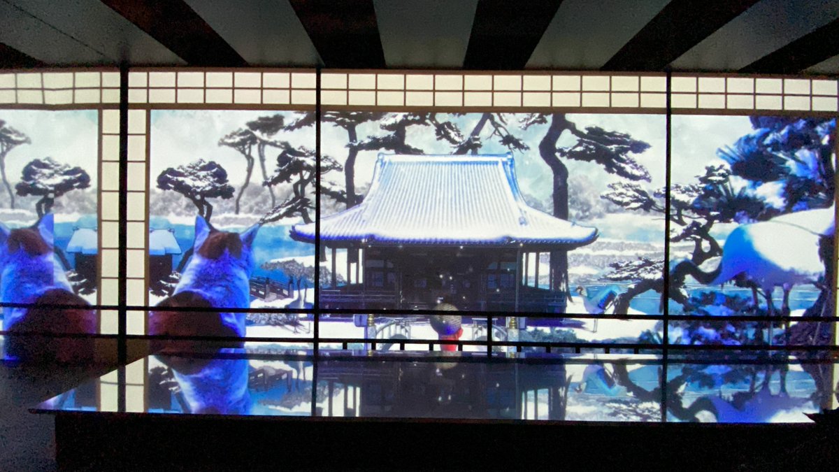 Cien_SE's tweet photo. 「動き出す浮世絵展」
写真（静止）も良いですが、動きを感じる展示と思いました。子供も楽しめると思います。 PS:2025年始は混雑が予想されます。
#動き出す浮世絵展　#天王洲アイル　#浮世絵　#プロジェクションマッピング https://t.co/BhreRSXIy7