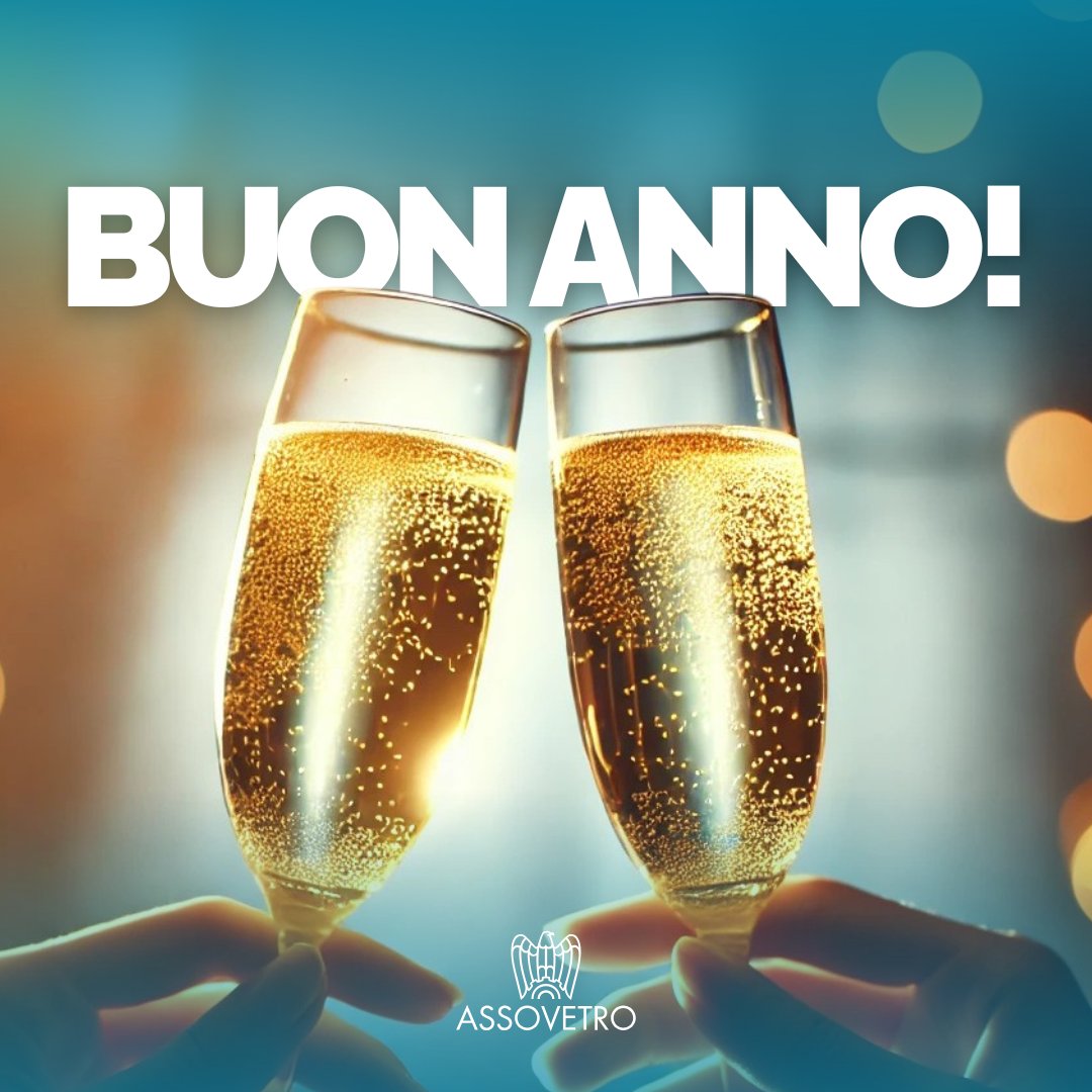 Brinda al nuovo Anno con un calice di vetro...Ha più gusto e solo il vetro garantisce il cin cin perfetto! Prepariamoci ad un 2025 ricco di successi, innovazione e crescita sostenibile!