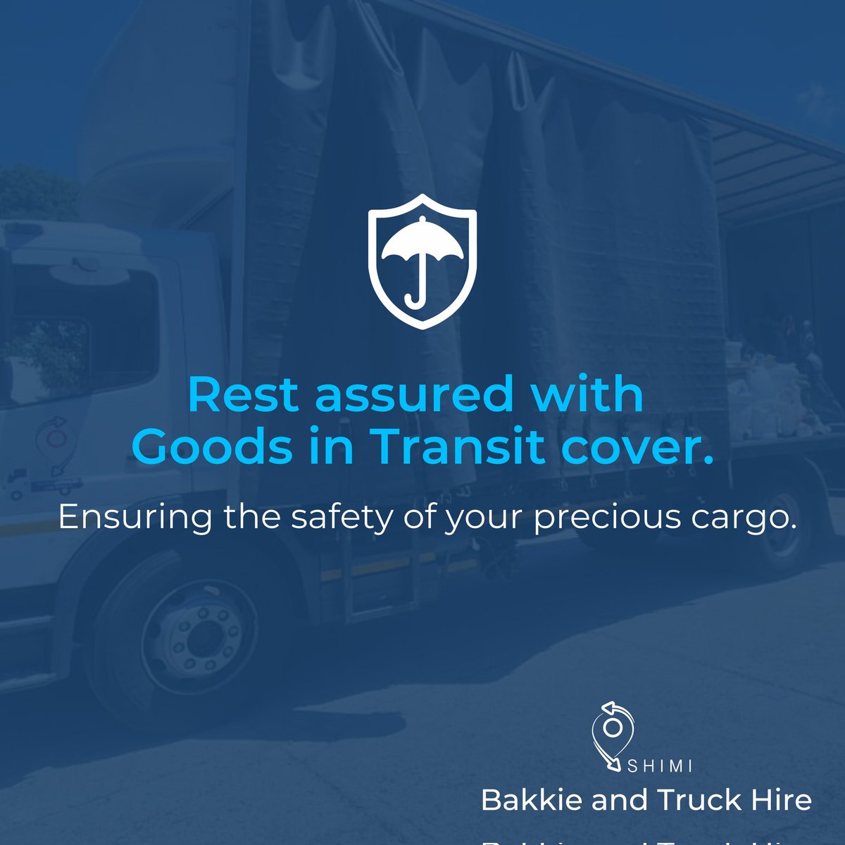 SHIMI_Logistics's tweet image. Rest easy with Goods in Transit Cover 🚚💼 Your precious cargo is in safe hands, every mile of the journey. 🛡️ #CargoSafety #TransitProtection #PeaceOfMind
